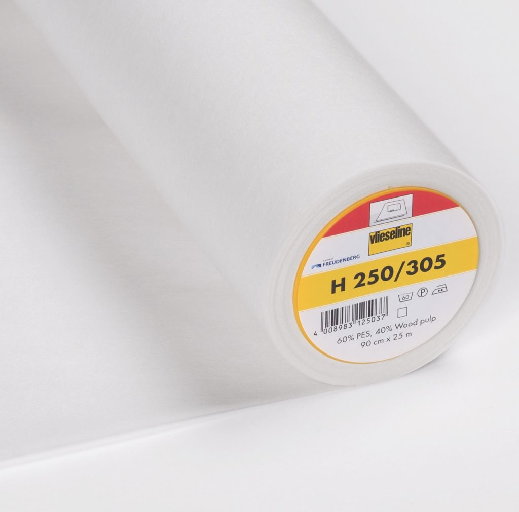 Interfacing Vlieseline Fusible Mediumweight White F250/305