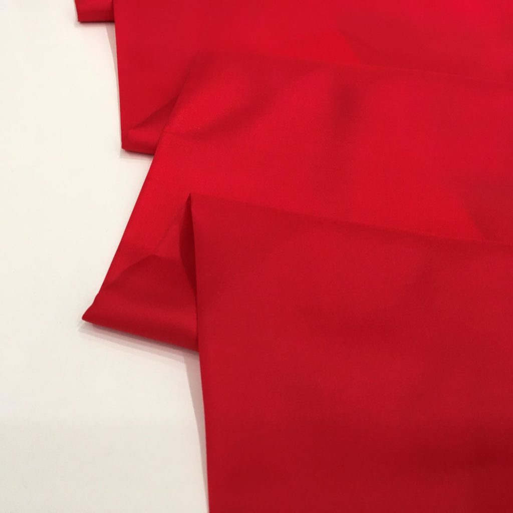 Anti-static dress lining – plain red – Gather N Sew