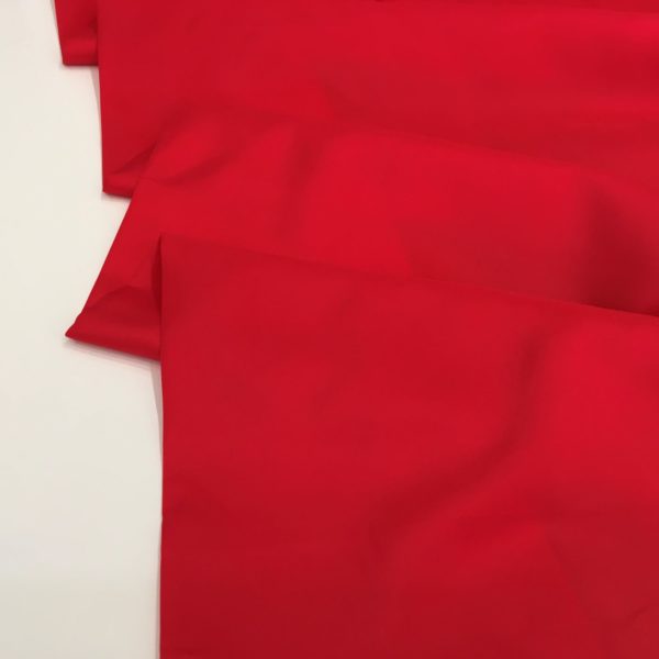 Anti-static dress lining – plain red – Gather N Sew