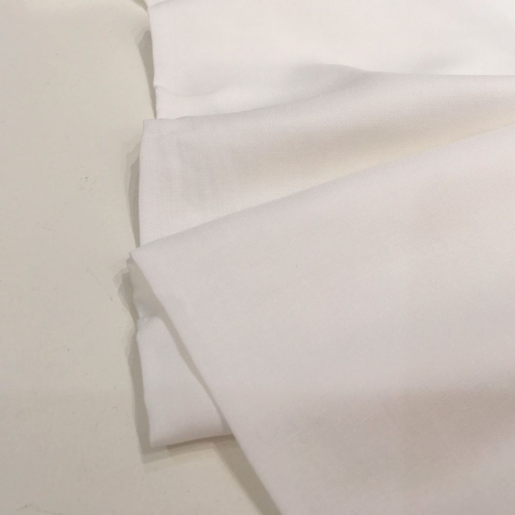 Linen look viscose fabric – plain grey – Gather N Sew