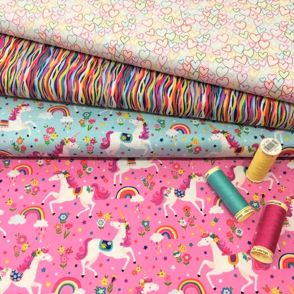 Cotton fabric – Daydream – 2281/1 – double border – Gather N Sew