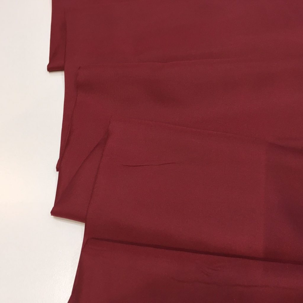 Anti-static dress lining – plain wine – Gather N Sew