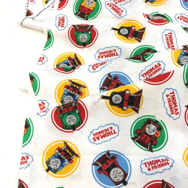 Thomas and Friends cotton fabric - 2714-01 classic