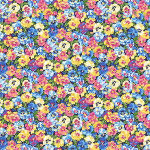 Summer Garden cotton fabric from Makower Uk