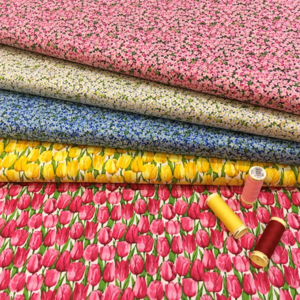 Cotton fabric for sewing, patchwork and craft projects