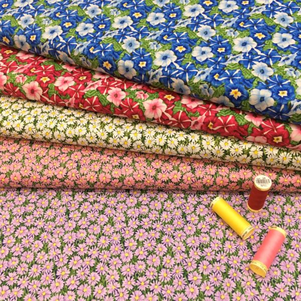 Cotton fabric for sewing, patchwork and craft projects