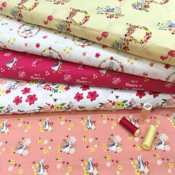 Peter Rabbit cotton fabric collection