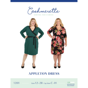 Appleton wrap dress sewing pattern from Cashmerette