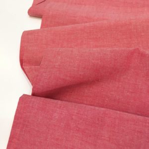 Cotton chambray fabric for dressmaking and sewing projects