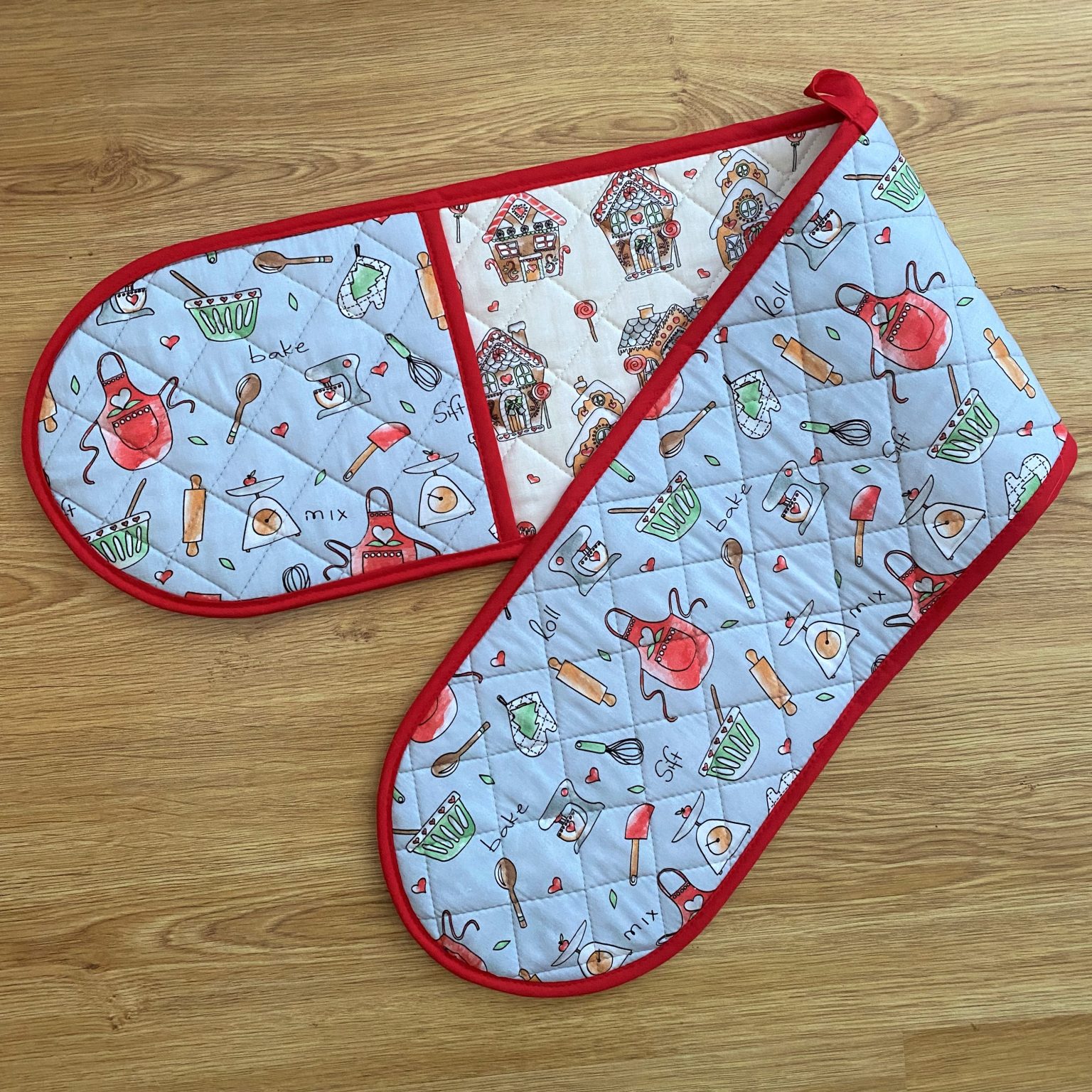 Oven Gloves sewing pattern Gather N Sew
