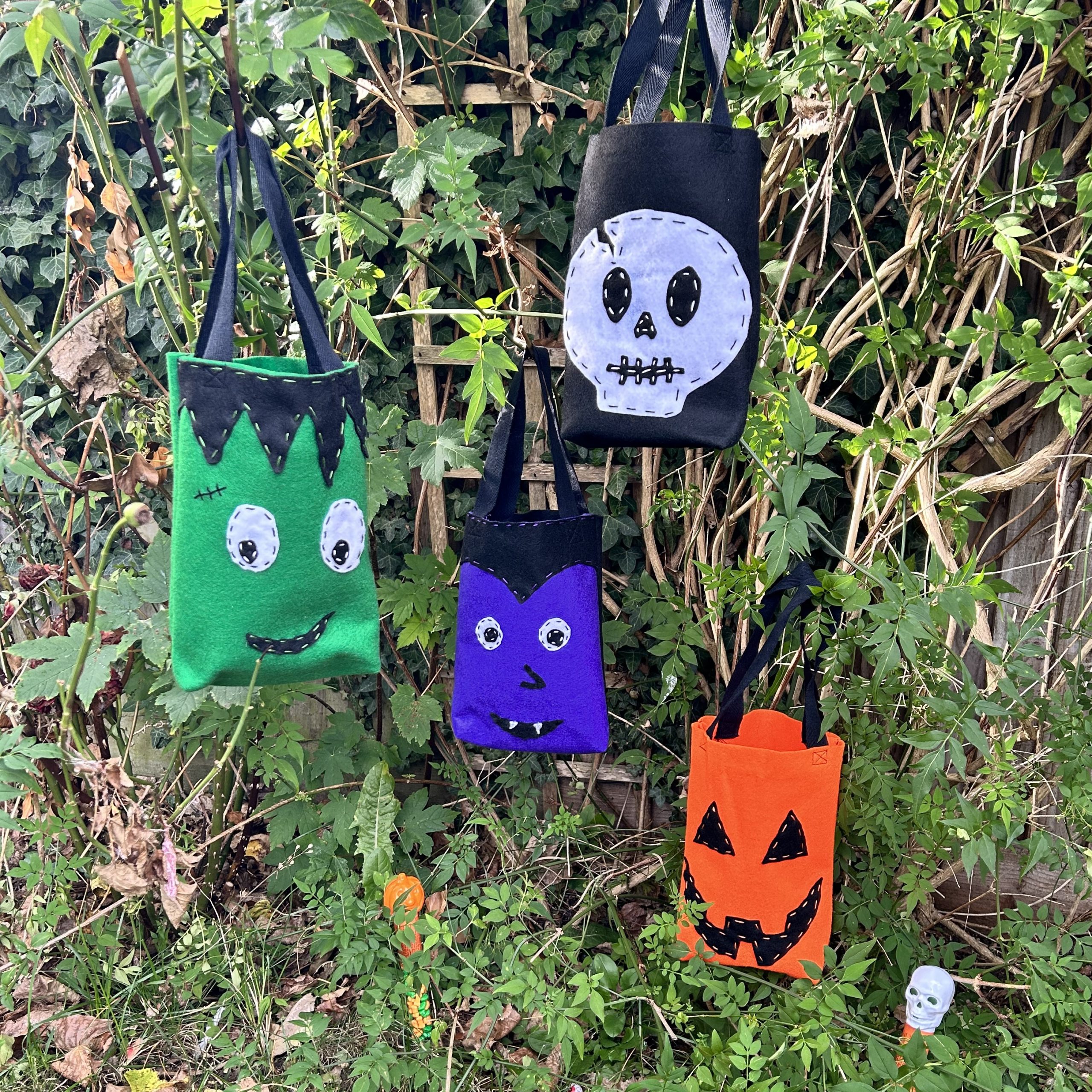 Childrens Halloween treat bag sewing workshop (1)