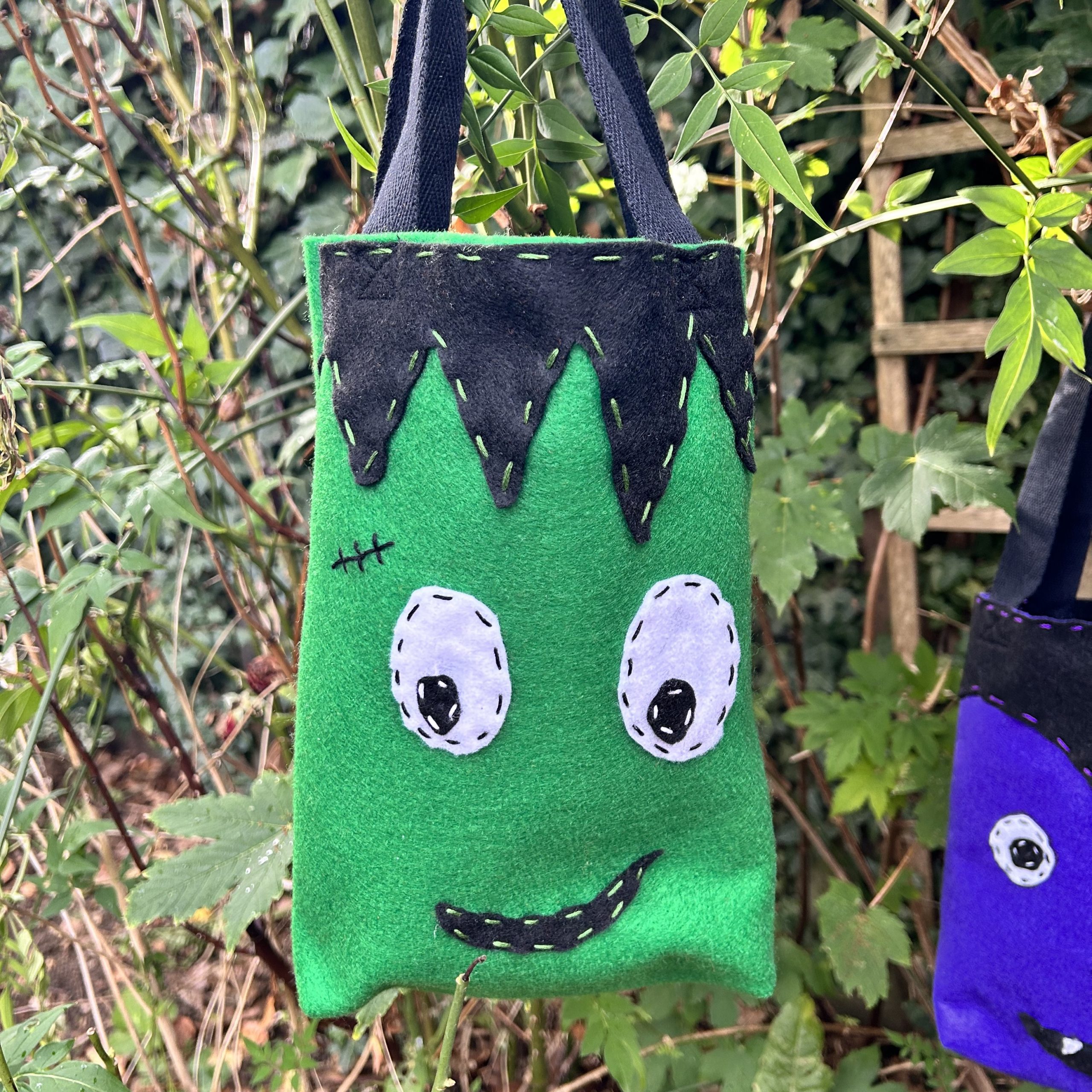 Childrens Halloween treat bag sewing workshop (5)
