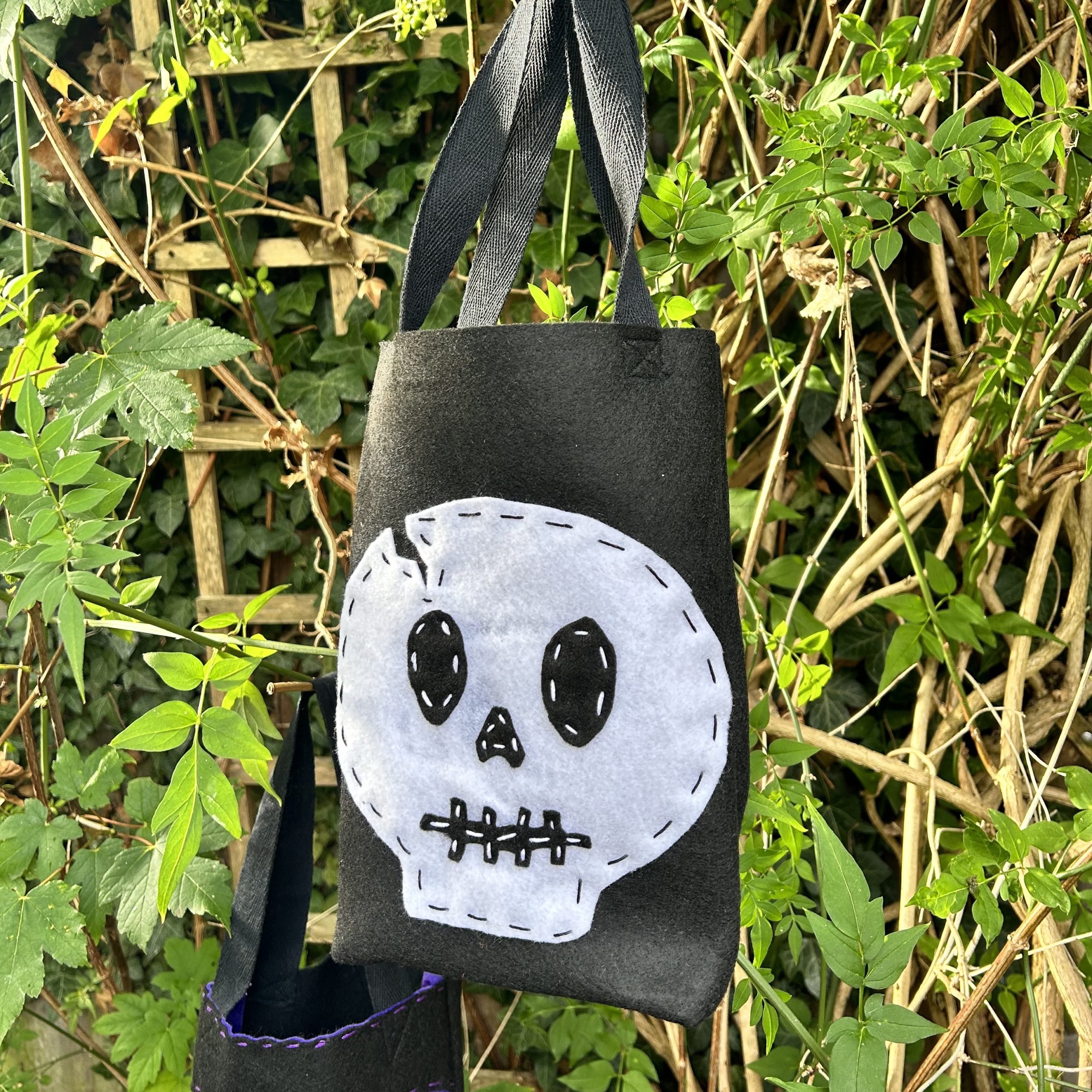 Childrens Halloween treat bag sewing workshop (7)