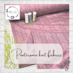 Ponteroma Knit Fabrics